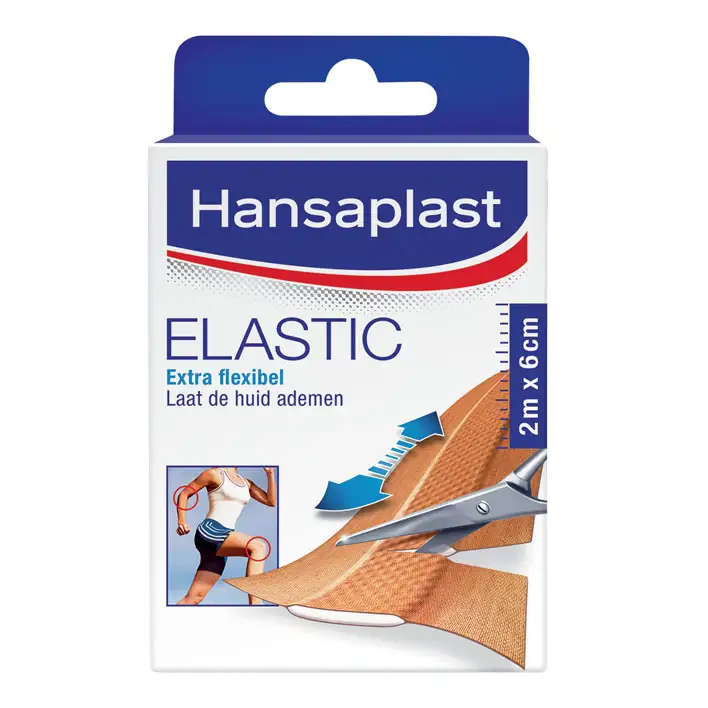 HANSAPLAST ELASTIC PLEISTER 6C 1