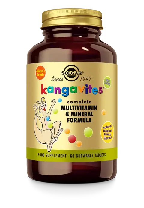SOLGAR KANGAVITES TROPICAL PUNCH 60ST